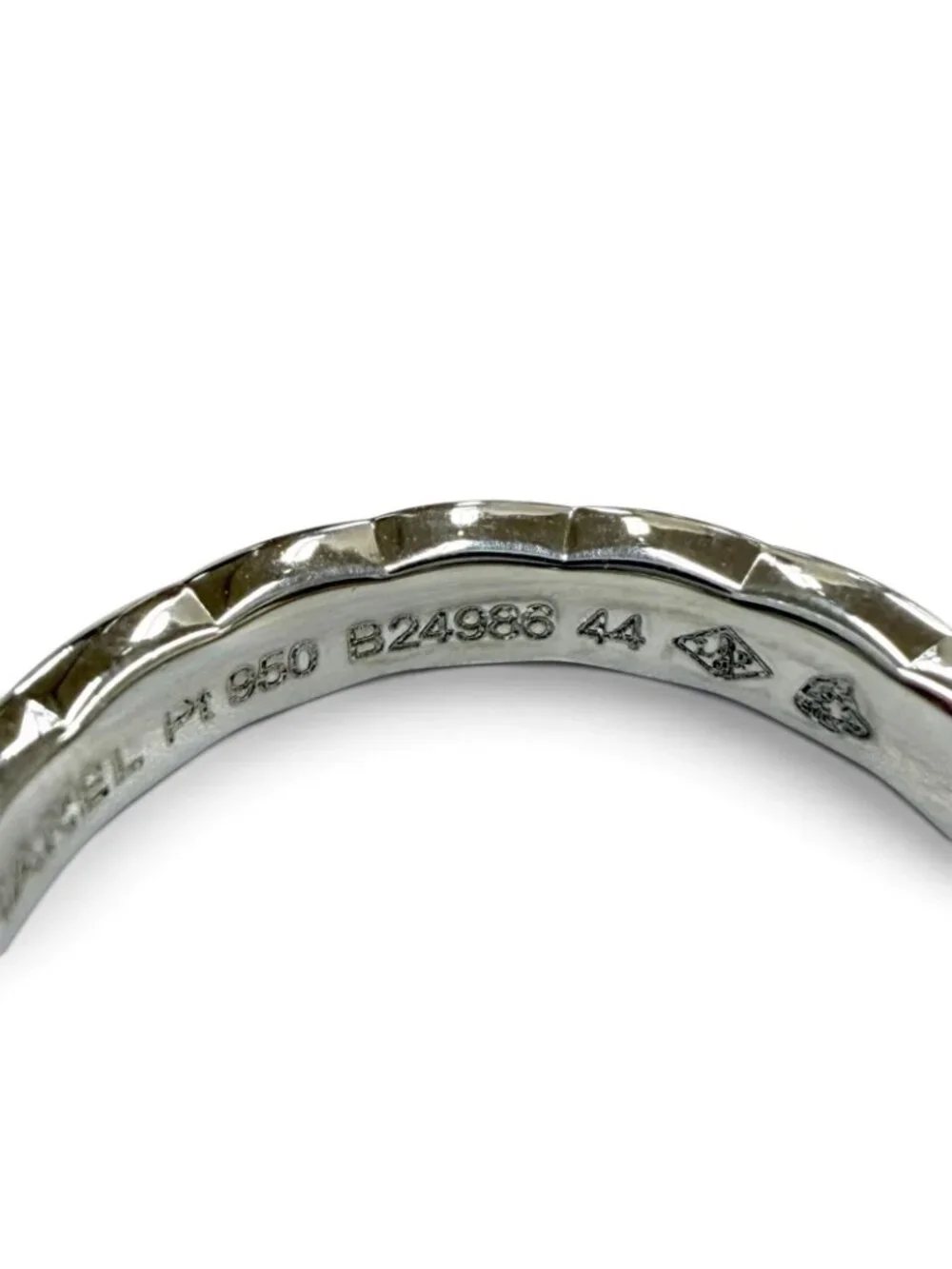Chanel Diamond Coco Crush Ring of Platinum JP